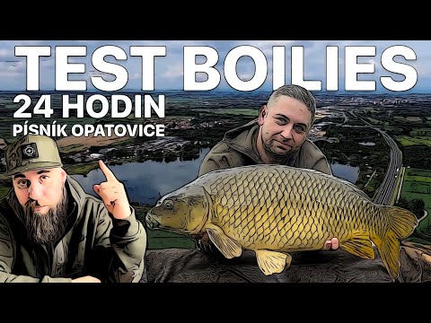 TEST BOILIES 24 HODIN - KUBÁKOVY KOULE X BOILIES SINGLEPLAYER - S PŘÁTELI NA OPATOVICKÉM PÍSNÍKU