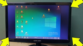 Why The Desktop Is Not Fullscreen | Computer Display Full Screen Problem | Fix Black Bars On Desktop