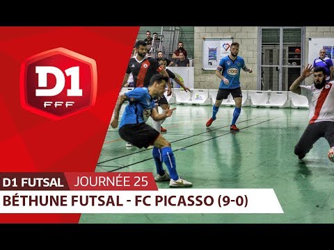 J25 : Béthune Futsal - FC Picasso (9-0), le résumé
