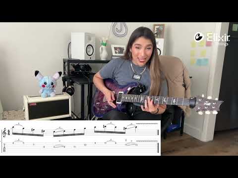 Jimena Fosado Electric Guitar Lesson – Diminished Lick | ELIXIR Strings