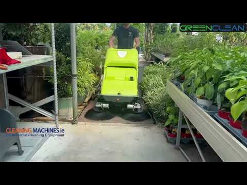 Green clean Handy E Cross battery operated sweeper - Image 2