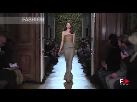 Irina Kravchenko for Didit show Paris Fashion Week Haute Couture Spring/Summer 2014