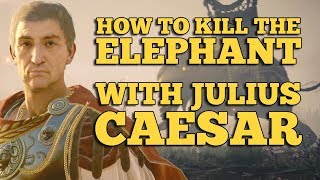 [AC Origins] How to kill an elephant with Julius Caesar