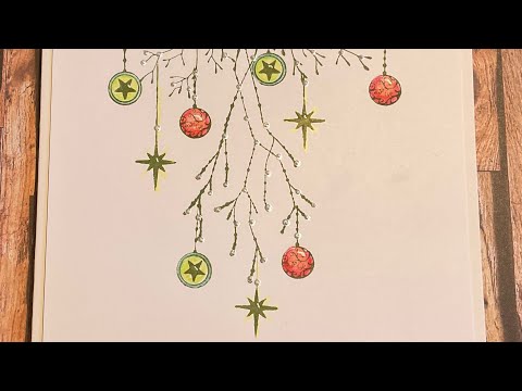 Christmas Baubles from Lavinia by Jo Rice #laviniastamps #christmascards