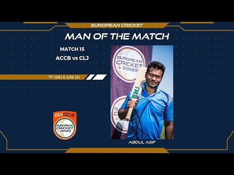 Awesome Abdul Asif at it again for ACCB in Romania