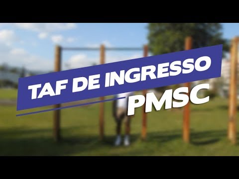 Teste de Aptidão Física (TAF) para ingresso na PMSC
