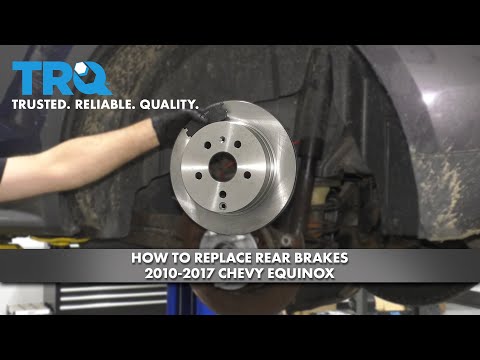How To Replace Rear Brakes 2010-2017 Chevrolet Equinox