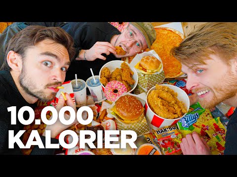 DEN ÅRLIGA FRITERINGSVIDEON (10,000 CALORIE CHALLENGE)