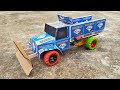 DIY How To Make Matchbox JCB Snow Truck At Home Amazing Dc Motor Truck