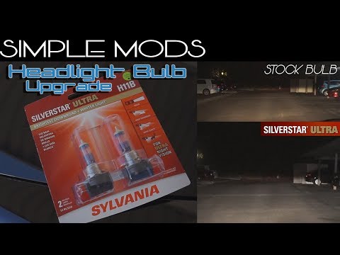 Headlight Bulb Upgrade! - Simple Mods