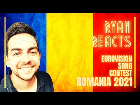 Ryan Reacts! Eurovision Song Contest [ROMANIA 2021] 'Amnesia' - Roxen