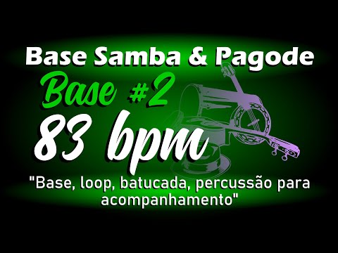 Loop Pagode 83bpm (BASE #2) / Base Pagode / Percussão para Acompanhamento Samba e Pagode