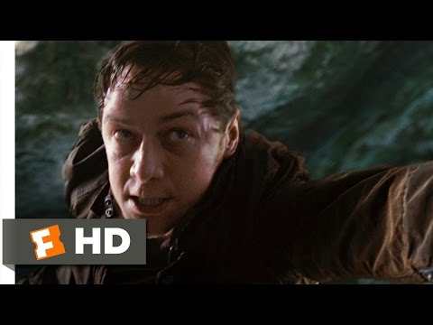 Wanted (7/11) Movie CLIP - Curving Bullets on a Train (2008) HD : Learn