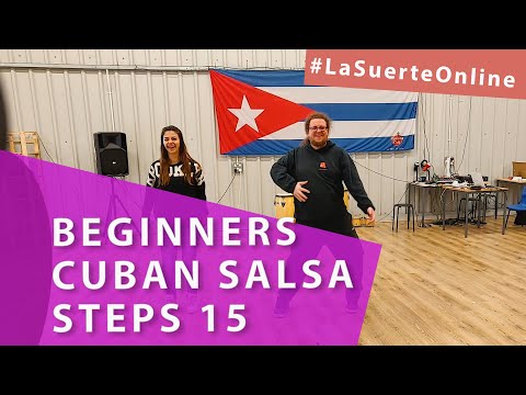 Beginners Cuban Salsa Steps Course - Class 15 - Salsa warm-up