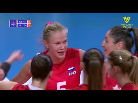 Russia vs. Italy - Highlights | Women's VNL 2021