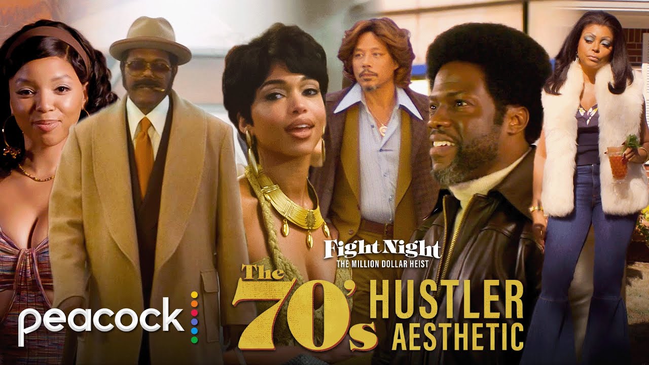 Samuel L. Jackson, Kevin Hart, & Taraji P. Henson & More on the ’70s Hustler Style