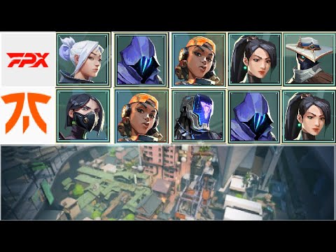 FPX vs Fnatic MAP1 SPLIT VCT Challengers Stage1 2022