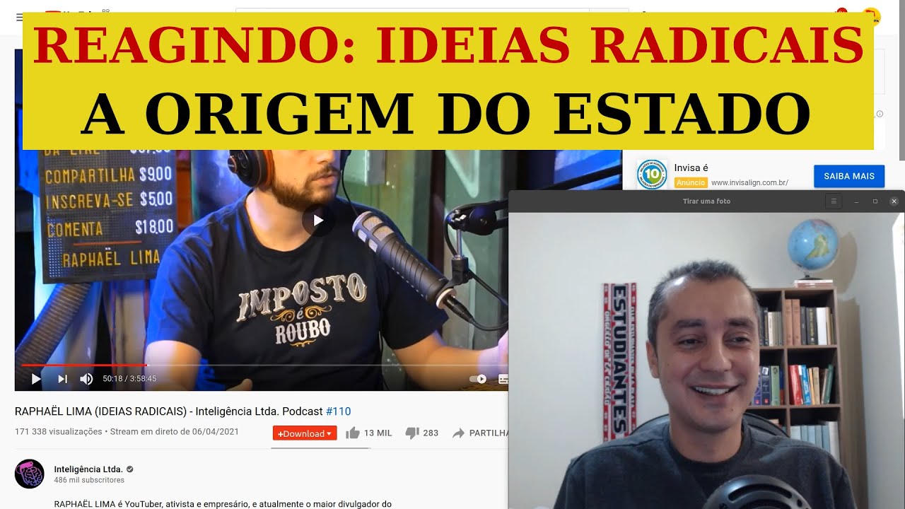 REAGINDO IDEIAS RADICAIS | A origem do Estado EP #124