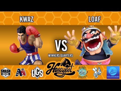 Honeypot 3: Fight For The Bees  -  Winners Quarters  -  Kwaz(Little Mac) Vs. loaf(Wario)