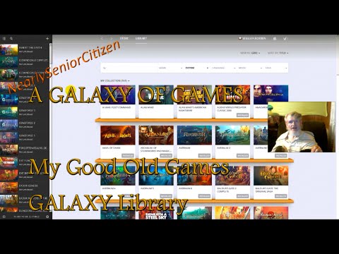 A GALAXY OF GAMES - My Good Old Games Library
