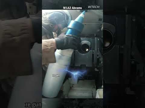 M1A2 Abrams - Reloading and firing | US Army exercise