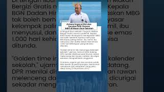 Diprotes! Antara Urgensi Gizi dan Sorotan DPR: Drama MBG saat Libur Sekolah, Kepala BGN Buka Suara