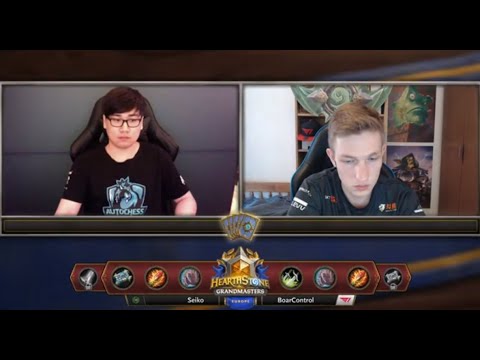Seiko vs BoarControl - Group A Elimination - Hearthstone Grandmasters Europe 2020 Season 2 - Week 1