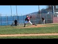 Tanner Stroup 2026 LHP Altoona Area HS Altoona PA Side Angle