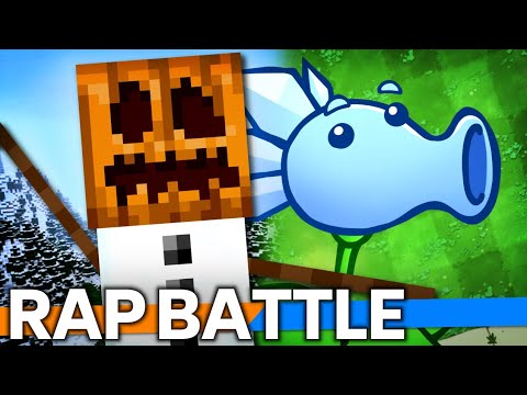 Snow Golem vs Snow Pea - Rap Battle (ft. Loco Rap Battles!)