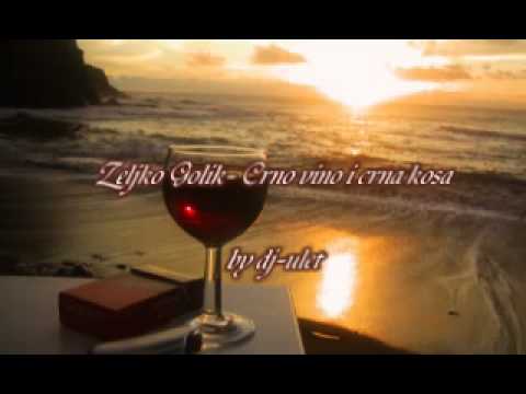 crno vino i crna kosa