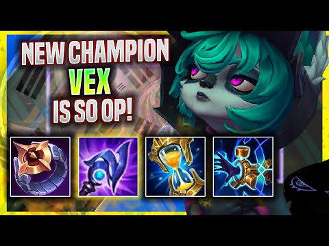 NEW CHAMPION VEX IS SO OP! - Korean Challenger Plays Vex Mid vs Galio! | Season 11