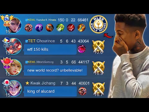 Global Alucard 100 Kills in Ranked Game Challenged (WORLD RECORD) - NOT CLICKBAIT