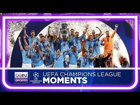 FULL trophy lift as Man City win first UCL! 🏆 | UCL 22/23 Moments