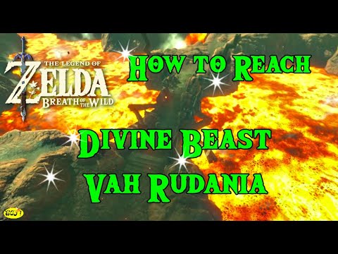 Abandoned North Mine How to Get To Divine Beast Vah Rudania Breath of The Wild