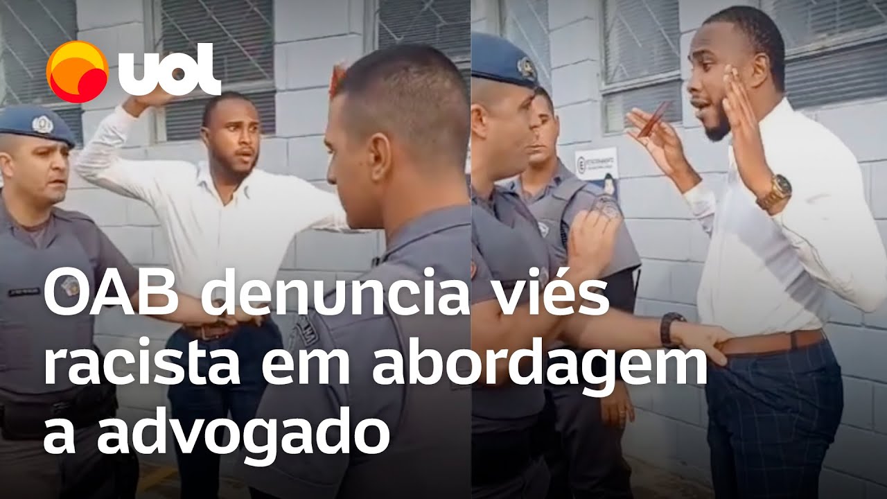 OAB denuncia abordagem policial ‘abusiva’ e com ‘viés racista’ contra advogado negro em SP; veja