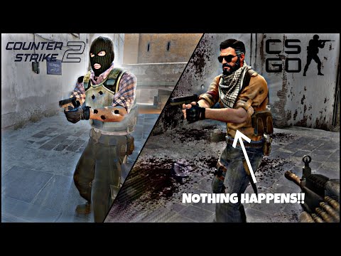 CS 2 vs CS-GO -  Physics And Details Comparison!