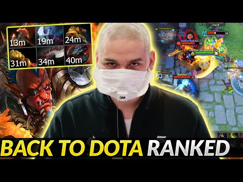 Yatoro is BACK to Ranked match - Troll warlord 13min battle fury
