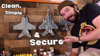 How to Hang Scale Model Aircraft! | Scale Model Display Tutorial