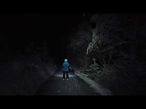 Skateline Albula By Night - Bei Nacht mit den Schlittschuhen durch den verschneiten Wald