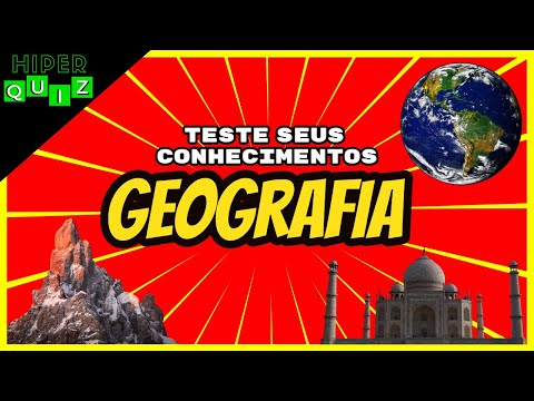 Quiz- Geografia| Aprenda de maneira fácil e divertida com 16 perguntas e respostas sobre Geografia.