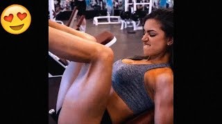 СПОРТИВНАЯ ДЕВУШКА НА ТРЕНИРОВКЕ В ЗАЛЕ/ МОТИВАЦИЯ | SPORTS GIRL IN TRAINING IN THE GYM / MOTIVATION
