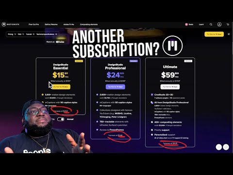 MotionVFX we need to talk about these Subscriptions