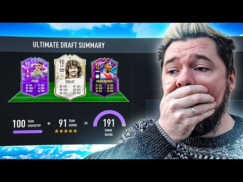 INSANE 191 RATED FUT DRAFT!!!