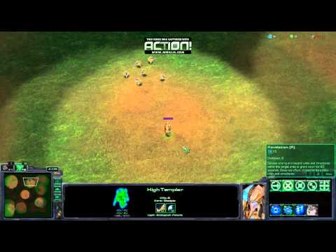 SC2 CustomCraft Psionic-Storm Showcase