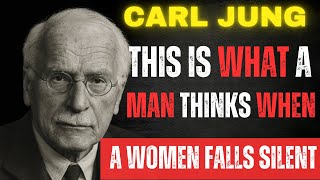 What does a man think when a woman falls silent – CARL JUNG.