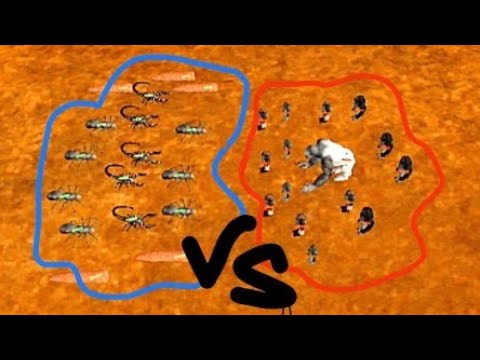 Reptiles VS Mutant Primates - Animal Revolt Battle Simulator