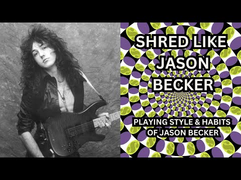 Jason Becker Techniques and Habits Lesson. Shrapnel Shred at its Finest!