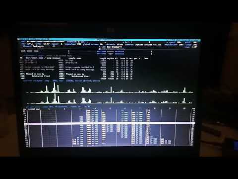 Bad apple on open cubic player