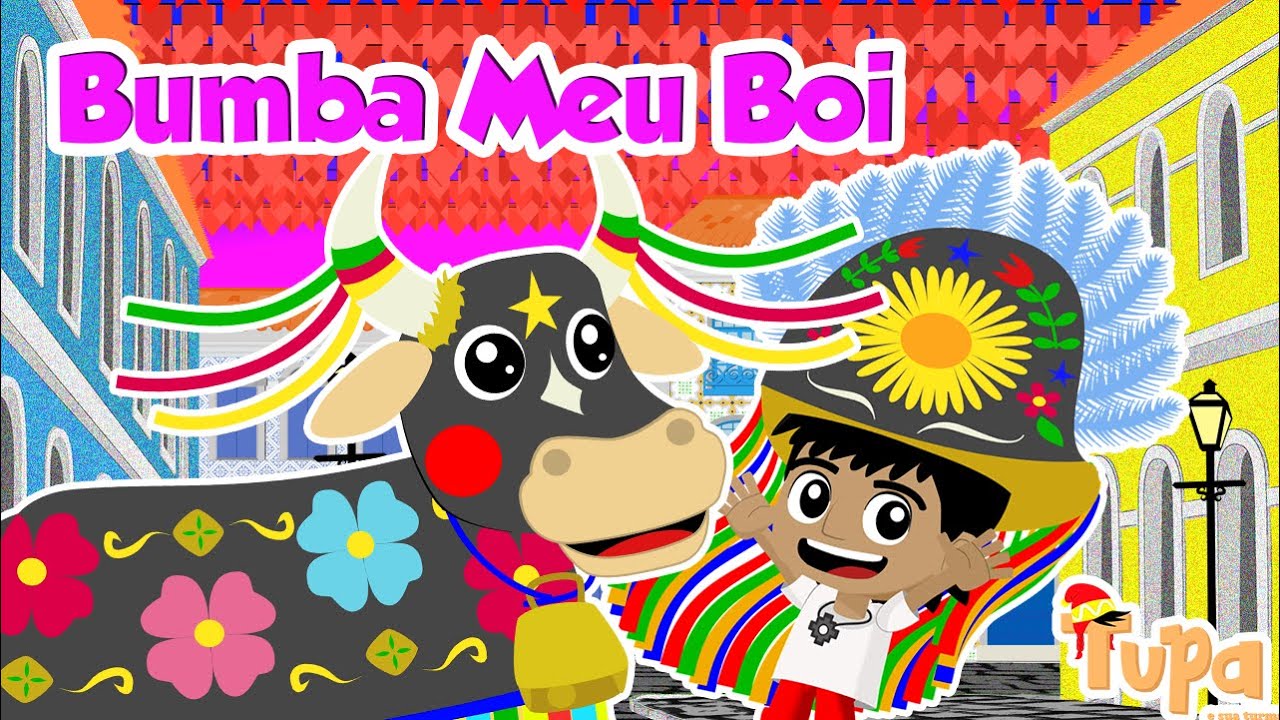 Bumba meu Boi para crianças - Festa junina no nordeste do Brasil - Tupa e sua Turma