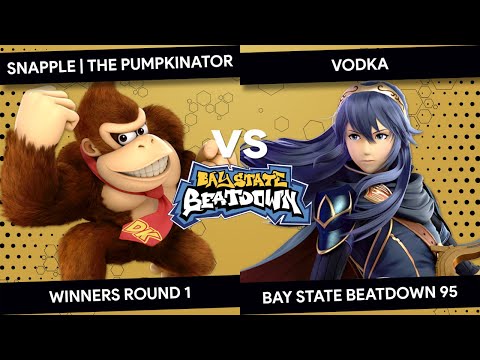 Bay State Beatdown 95 - SNAPPLE | The Pumpkinator (Donkey Kong) vs Vodka (Lucina) - Winners Round 2